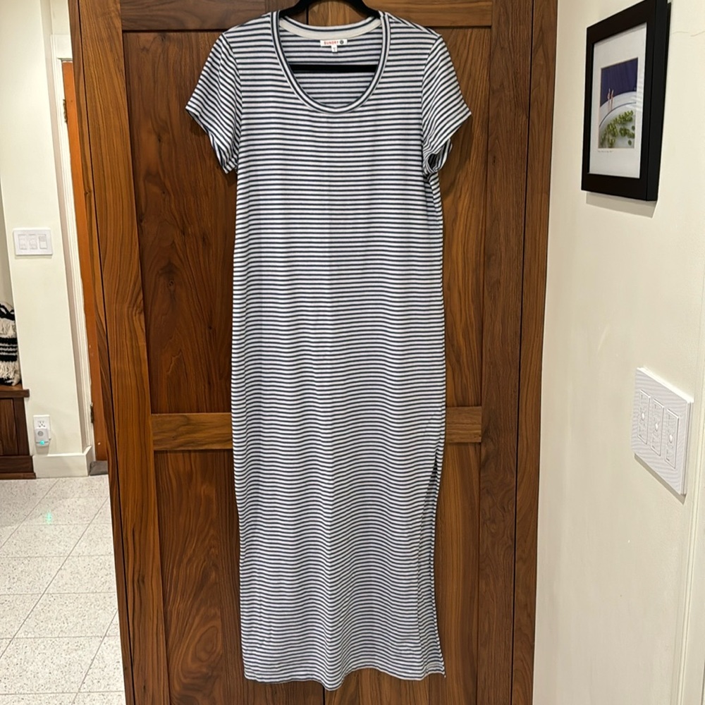 Sundry striped maxi dress
